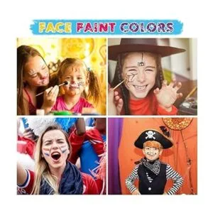 Maydear Kit de pintura facial para niños paleta de_5