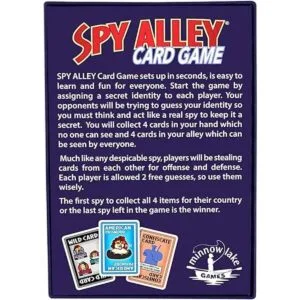 Spy Alley Card Game 26 Players The Card Game That Likes_6