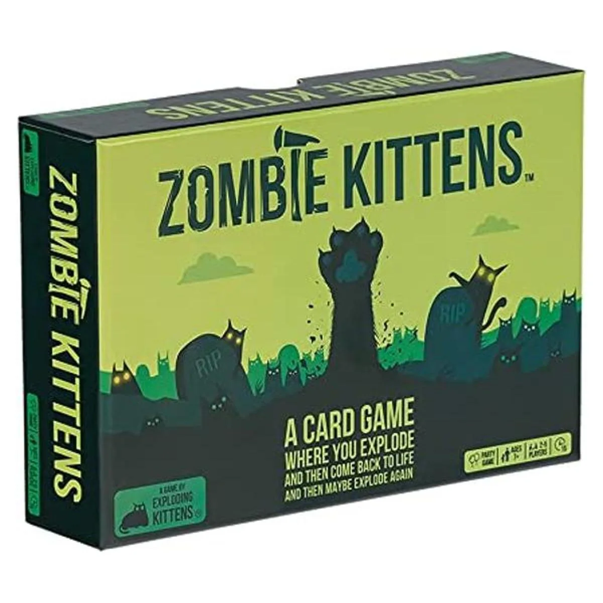 Gatitos zombies de exploding gatitos Juegos de cartas_1