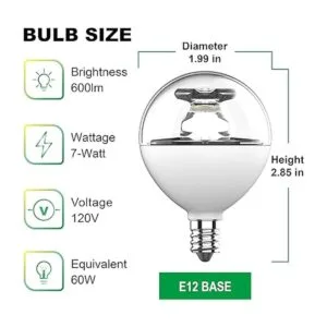 G16.5 Bombilla LED regulable 7 W equivalente a 60 W_2