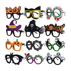 12 lentes de Halloween novedosas gafas de juguete_1