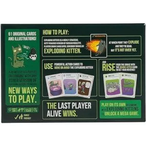 Gatitos zombies de exploding gatitos Juegos de cartas_6