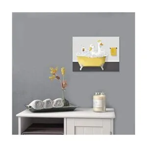 Genius Decor Arte moderno y divertido de pared para baño_3