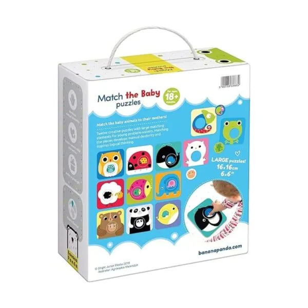 Banana Panda Match The Baby Juego de rompecabezas para_3
