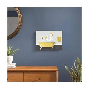 Genius Decor Arte moderno y divertido de pared para baño_5