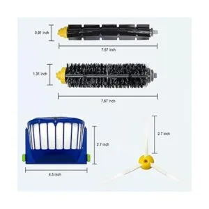 Rjnlsc Kit de piezas de repuesto para robot Roomba 600_6