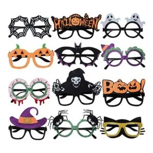 12 lentes de Halloween novedosas gafas de juguete_2