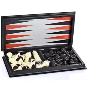 QuadPro Juego de tablero de ajedrez magnético 3 en 1 con_3