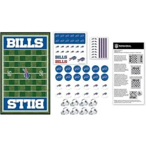 MasterPieces Juego familiar NFL Buffalo Bills Checkers_2