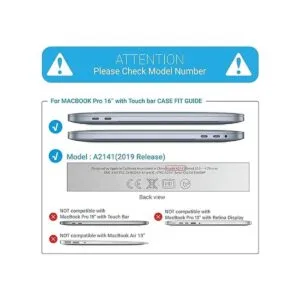 IBENZER Compatible con MacBook Pro de 16 pulgadas A2141_2