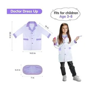 GIFTINBOX Kit de doctor para niños kit de doctores_6