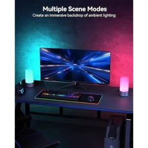 Lámpara de mesa avanzada Lámpara de control táctil para_5