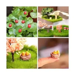 ElpizoFos Kit de accesorios de jardín de hadas en_7