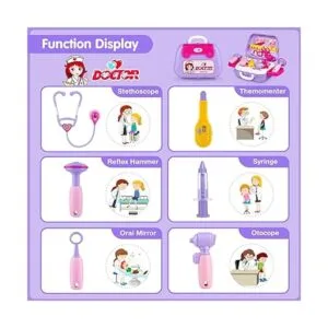 GIFTINBOX Kit de doctor para niños kit de doctores_2