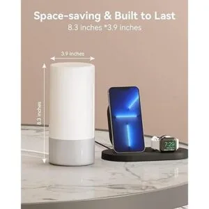 Lámpara de mesa avanzada Lámpara de control táctil para_7