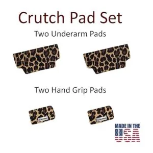 Crutcheze Almohadilla de muleta para la axila y fundas de_4