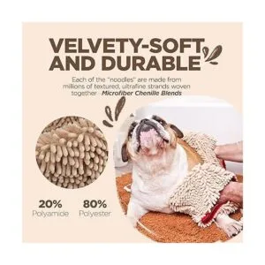 Soggy Doggy Super Shammy Toalla de perro de microfibra_4