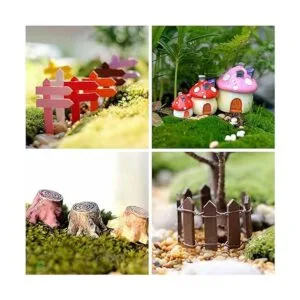 ElpizoFos Kit de accesorios de jardín de hadas en_6