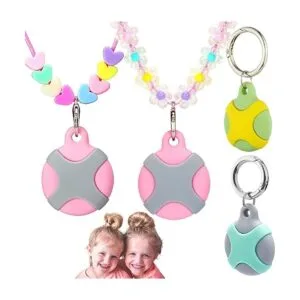 CHABAEBAE Soporte para AirTag para niños collar AirTag_1