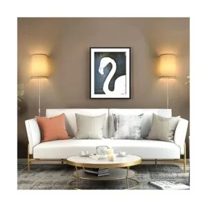 Aplique de pared enchufable juego de dos apliques de_4