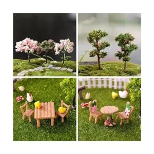 ElpizoFos Kit de accesorios de jardín de hadas en_3