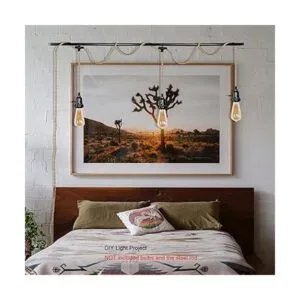 ALAISLYC Kit de 3 luces colgantes enchufables con_6