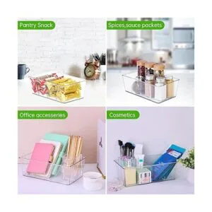 Wilfox Organizador de despensa paquete de 5 contenedores_4