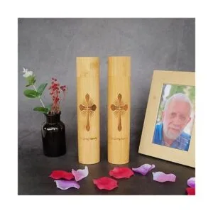 Juego de 4 tubos pequeños de urnas de dispersión de bambú_7
