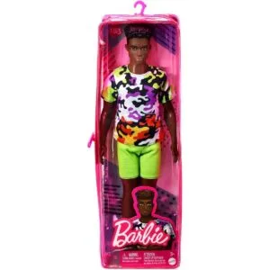 Barbie Ken Fashionistas Muñeca ancha cabello rizado_6