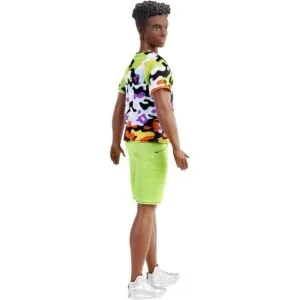 Barbie Ken Fashionistas Muñeca ancha cabello rizado_5