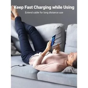 UGREEN Paquete de 2 cables de extensión USB 10 pies 10_2