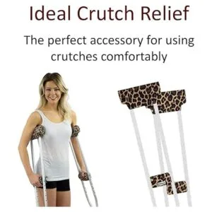 Crutcheze Almohadilla de muleta para la axila y fundas de_2