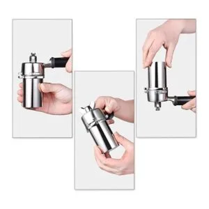 Taza dosificadora Pavant 304 de acero inoxidable 304 con_3