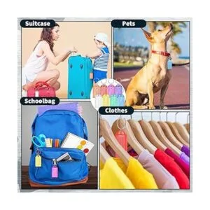 Paquete de 240 etiquetas de plástico con anillo dividido_6