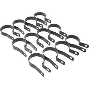 Valla de cadena enlace Post Bandas de tensión Negro en la_1