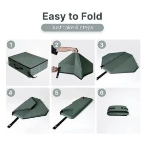 LIOOPET Caja de arena portátil con tapa caja de arena de_6