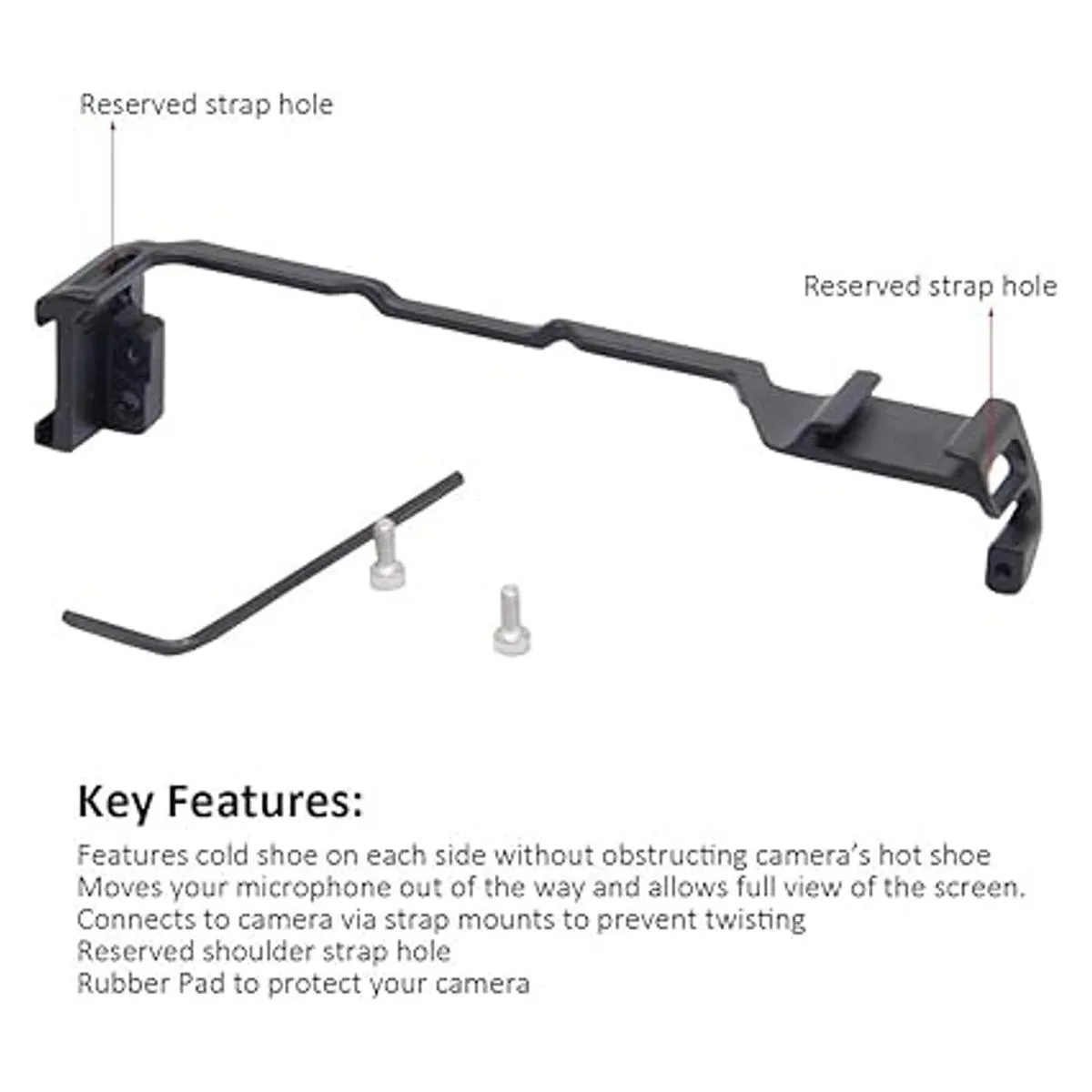 Adaptador dual de zapata fría placa de reubicación fácil_6