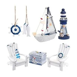 7 piezas Adirondack silla de playa caja de madera para_1