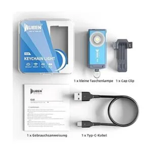 Wuben G2 LED Mini Flashlights 500 Lumens Small EDC_6