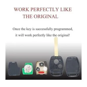 Llavero de repuesto remoto compatible con Honda Pilot_5