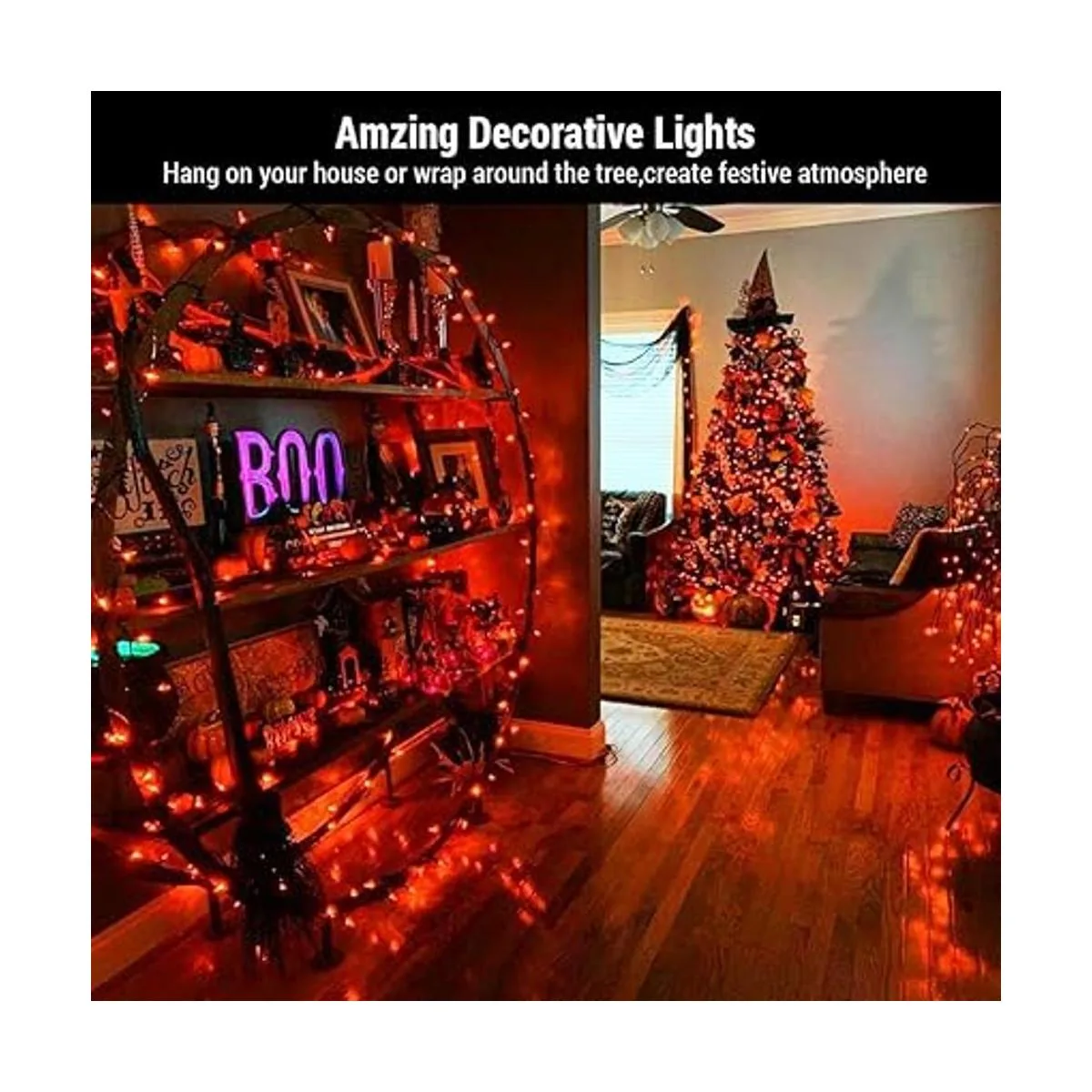 BrizLabs 300 luces incandescentes de Navidad_2