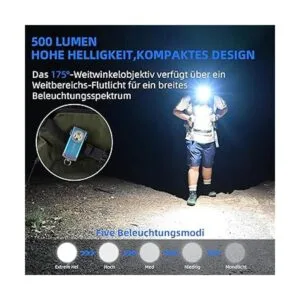 Wuben G2 LED Mini Flashlights 500 Lumens Small EDC_3