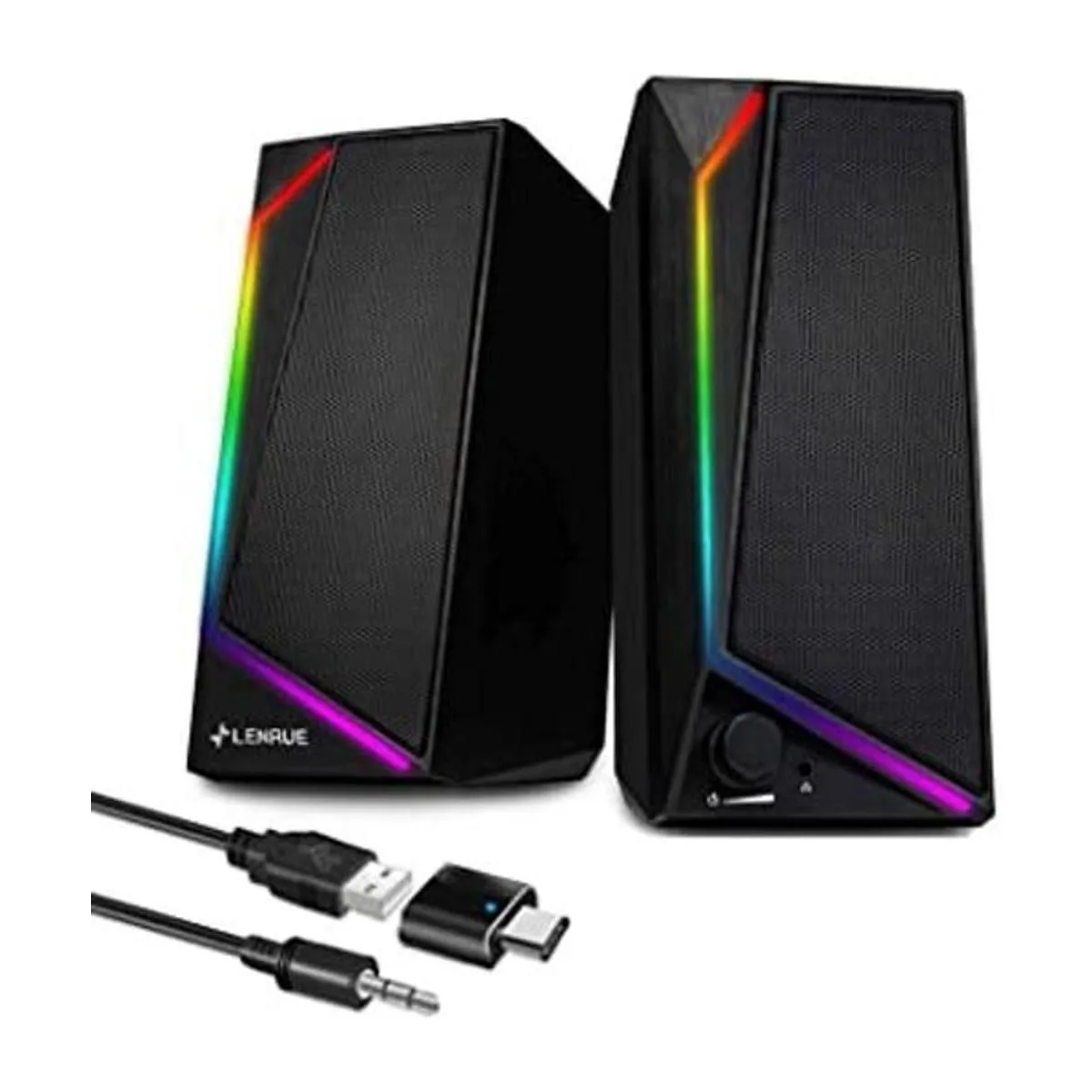 LENRUE Altavoces de computadora altavoces de PC_1