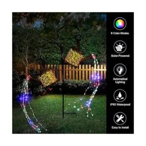 MEREAR Luces solares para regadera al aire libre con 8_2
