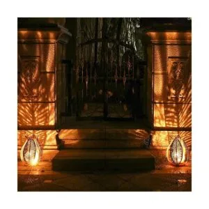 QZGE Luces solares para exteriores decoración de jardín_2