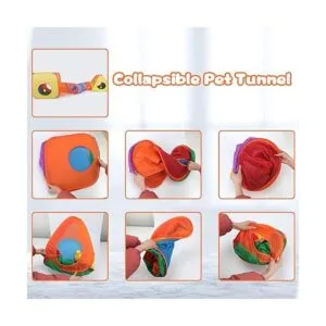 BWOGUE Túneles y tubos de conejo tubo plegable de_7