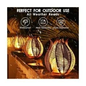 QZGE Luces solares para exteriores decoración de jardín_3