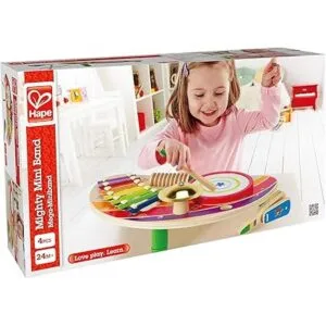 Hape Mighty Mini Banda de madera instrumento de percusión_6