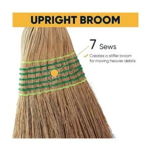 Yocada Escoba de maíz de alta resistencia para interiores_2