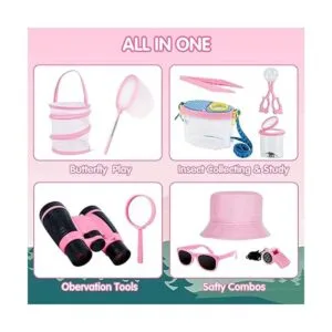 GINMIC Kit de explorador para niños al aire libre kit de_2